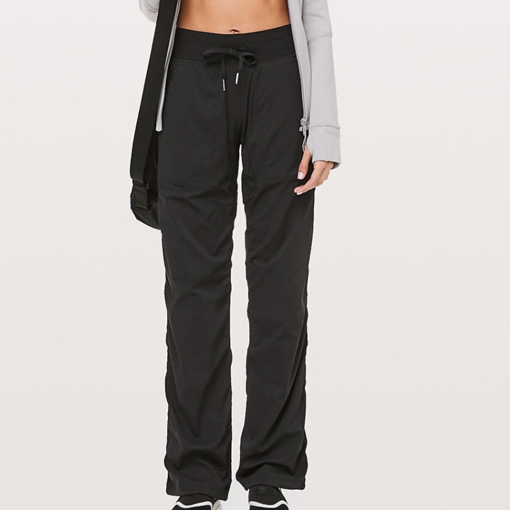 Lululemon black sweat pants